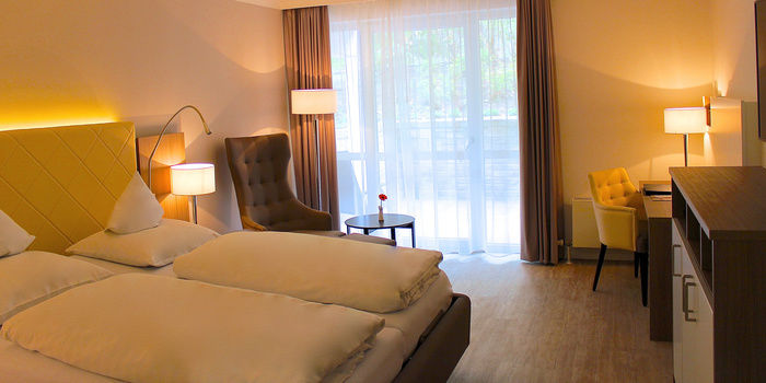 Helles, schönes Hotelzimmer in Ihrem Hotel St. Wolfgang Bad Griesbach