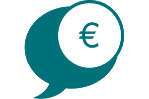 Icon für die Ausbildungsvergütung bei einer Ausbildung im St. Wolfgang.