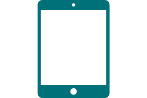 Icon für Ipad bei einer Ausbildung im St. Wolfgang.