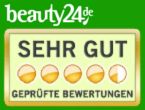 Logo Beauty24.de - Geprüfte Bewertungen mit Sehr gut ausgezeichnet