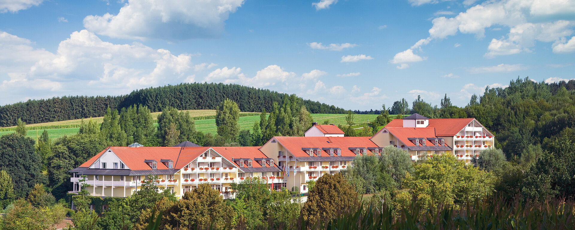 Klinik und Hotel St. Wolfgang - umgeben von Natur.