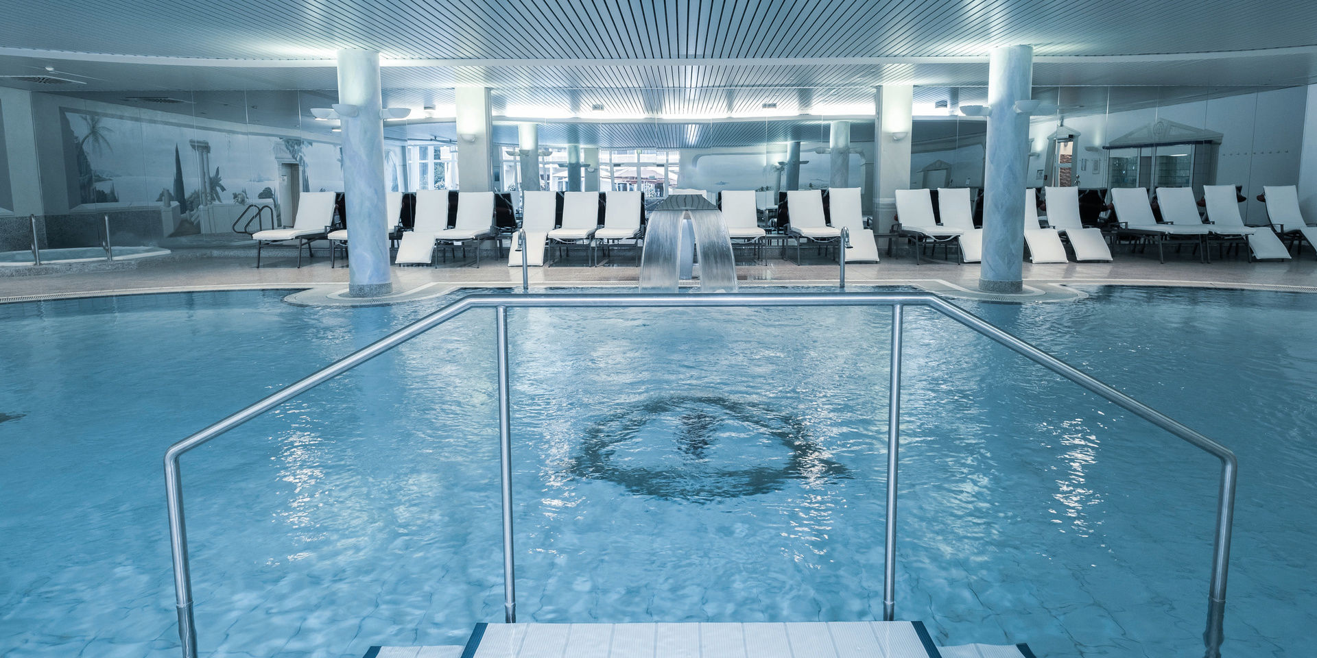 Therme mit klarem Wasser in Bad Griesbach in Hotelnähe