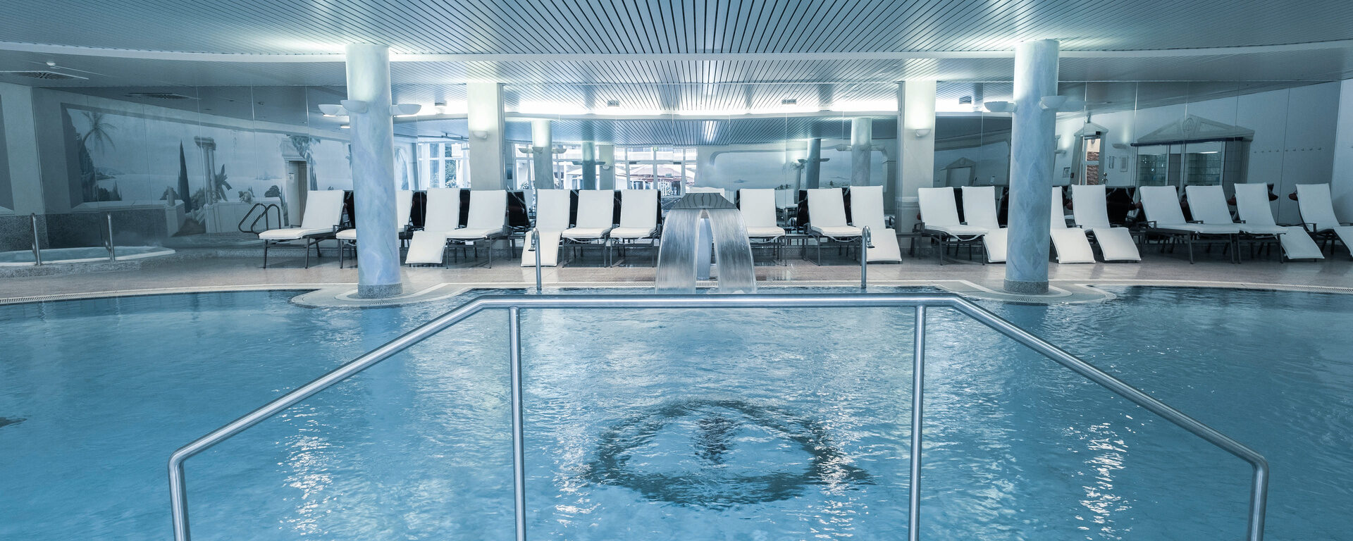 Therme mit klarem Wasser in Bad Griesbach in Hotelnähe