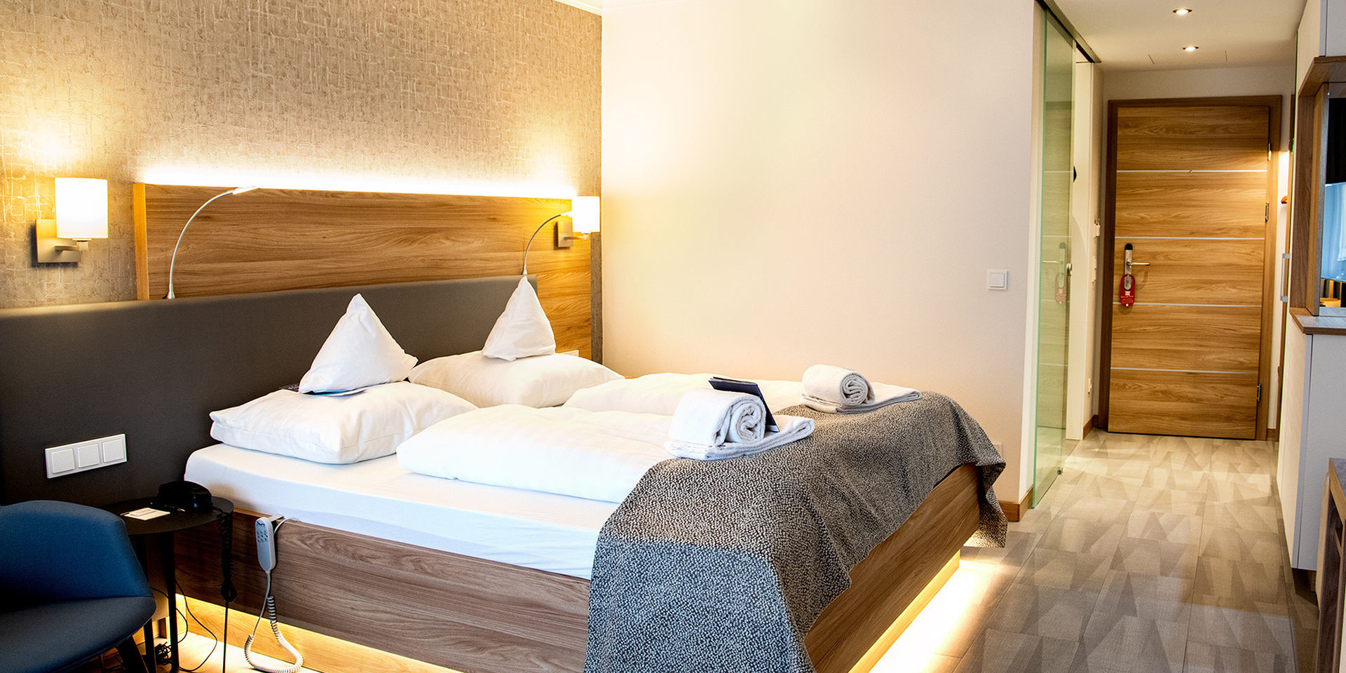 Im Hotel St. Wolfgang in Bad Griesbach heißen wir Sie willkommen mit sauberen, modern ausgestatteten Zimmern