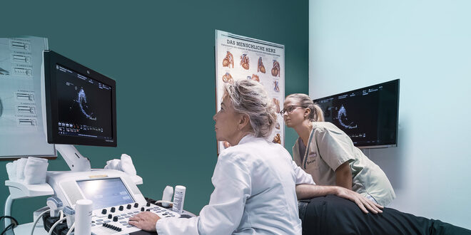 Kardiologische Untersuchung in der Asklepios Klinik durch Frau Dr. med. Petra Heizmann